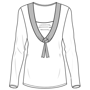 Fashion sewing patterns for LADIES T-Shirts T-Shirt 4701
